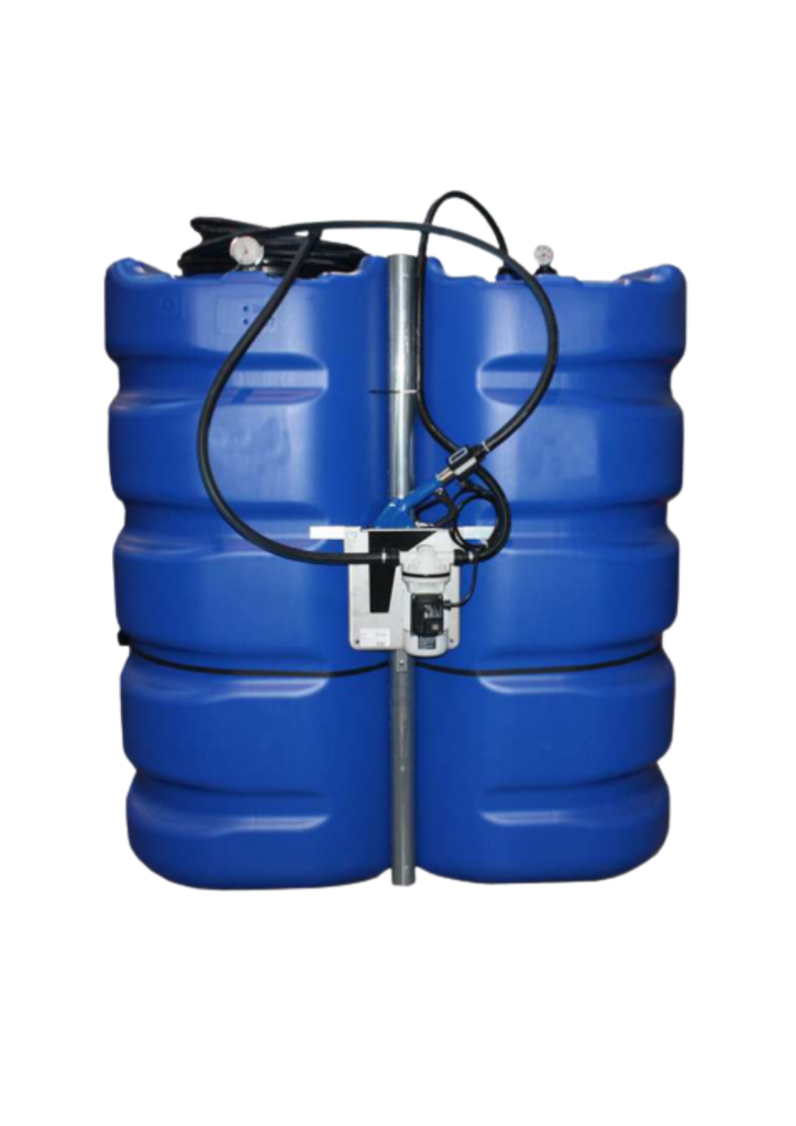 ADS1 / ADS2 – CUVE DE STOCKAGE PEHD INTÉRIEURE SIMPLE PAROI ADBLUE ÉQUIPÉE – GROUPE DE DISTRIBUTION 35L/MIN