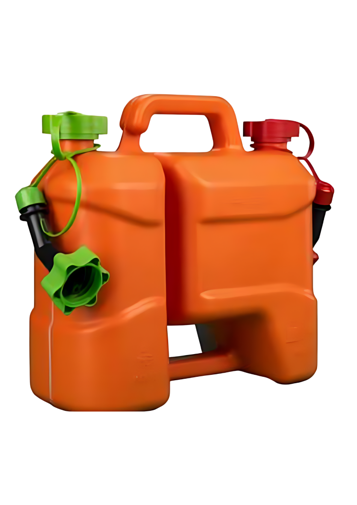 D35 - JERRYCAN HYDROCARBURE DOUBLE - 5L+3L - BEC RIGIDE