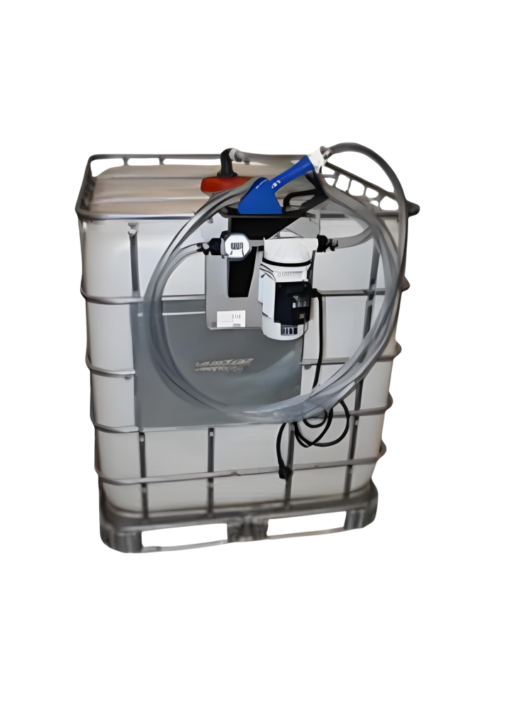ADM1 – GROUPE DE DISTRIBUTION 230V AD BLUE POUR IBC – KIT D’ASPRIRATION UNIVERSEL – PISTOLET MANUEL