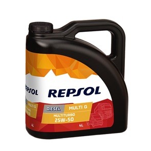 REPSOL DIESEL MULTITURBO 25W-50