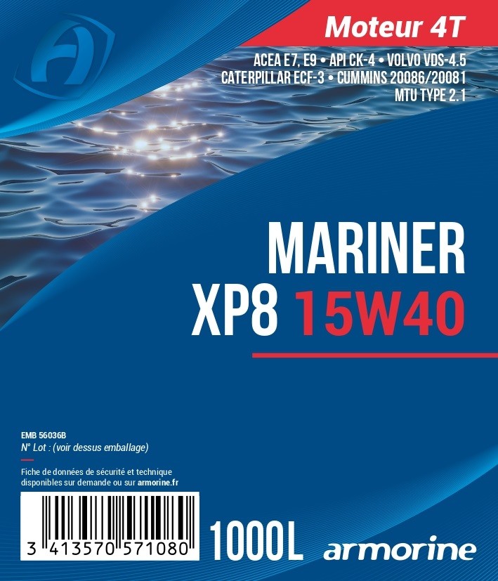 MARINER XP8 15W-40