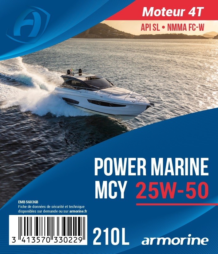 POWER MARINE MCY 25W-50